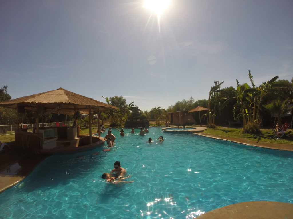 Piscina en Complejo de Agro turismo en Oasis de Pica